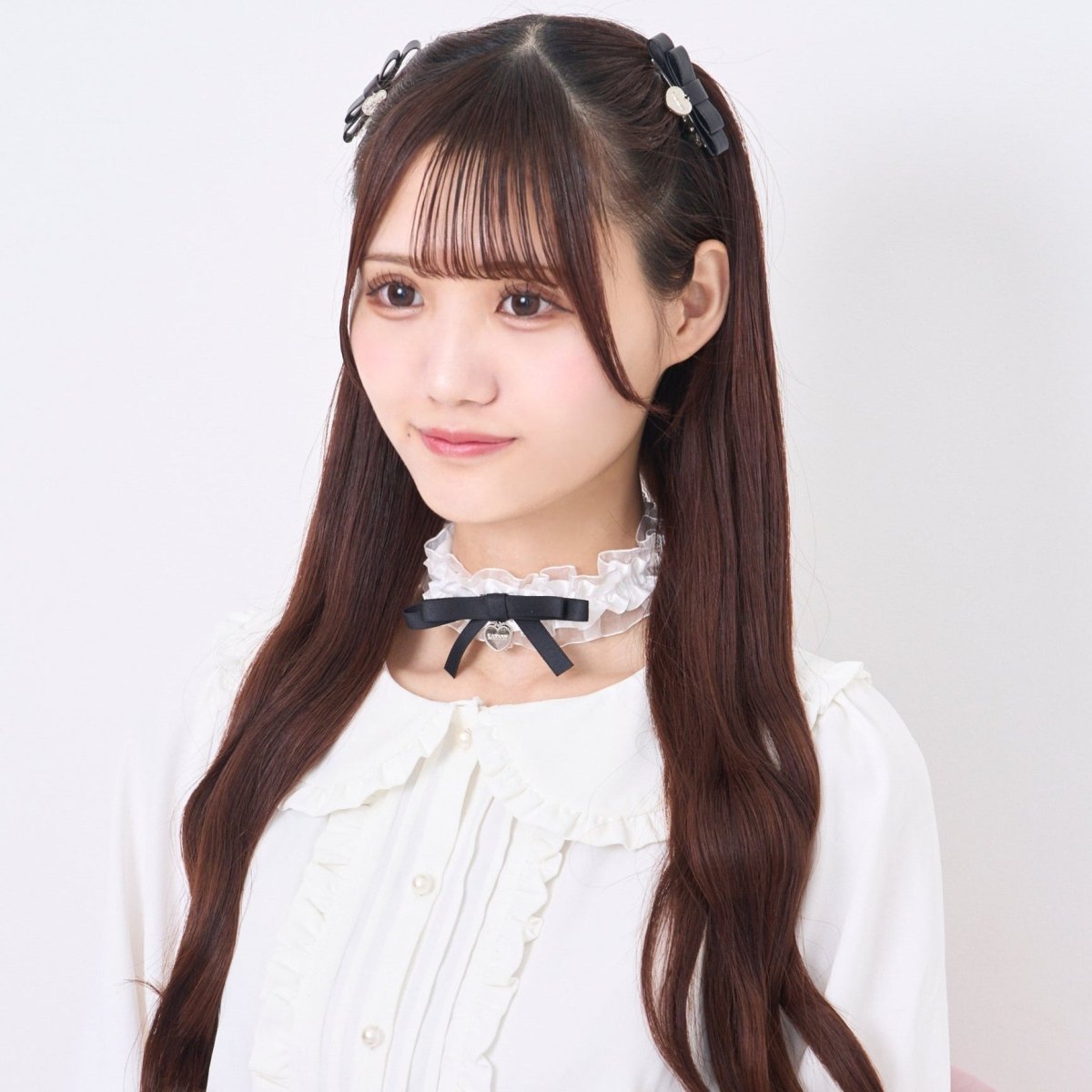 《LAFARYオリジナル》フリルリボンガーター&チョーカー - LAFARY ONLINE