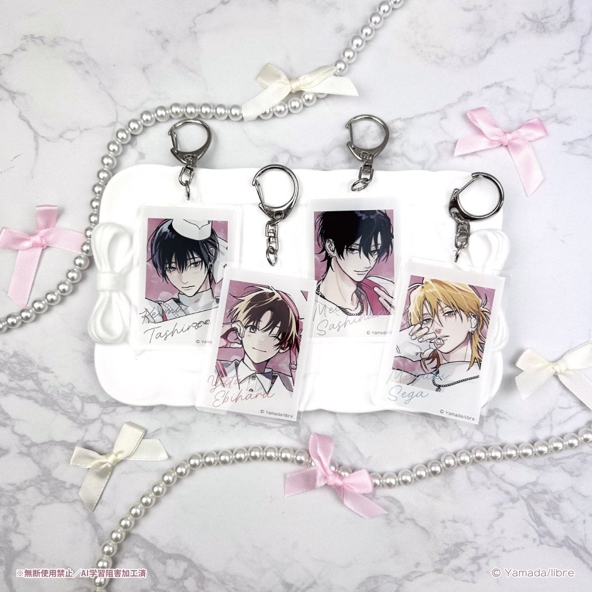 《鯛代くん、君ってやつは。×LAFARY》ランダムアクリルキーホルダー - LAFARY ONLINE