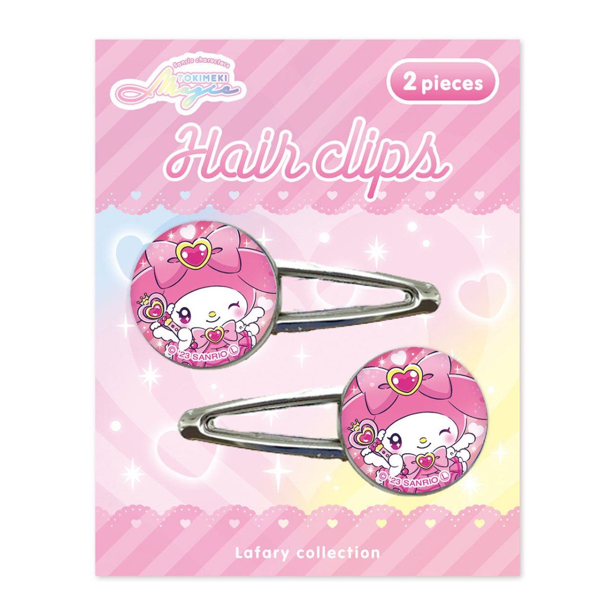 《LAFARYオリジナル》ときめき戦士♡ヘアクリップ マイメロディ