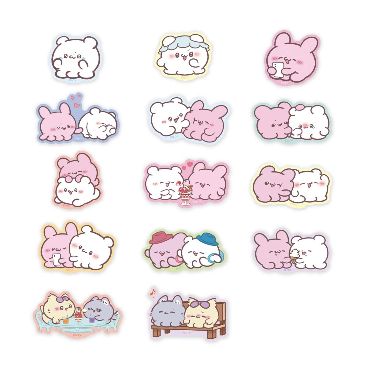 《らぶいーず×LAFARY》ほっとちょこ♡たいむ ランダムステッカーセット(2枚入り) - LAFARY ONLINE