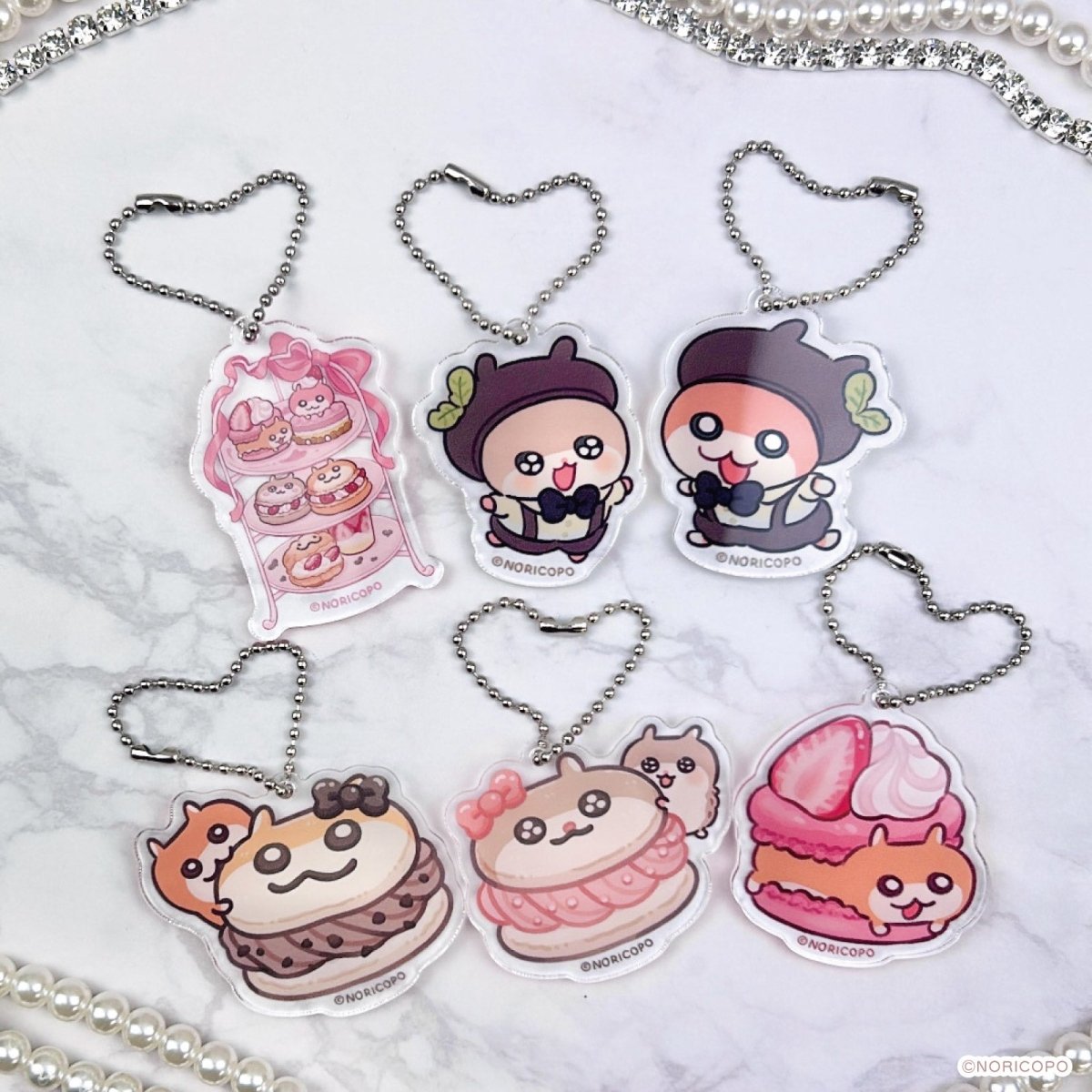 《クソハムちゃん×LAFARY》スイ~ツでちゅ!ランダムアクリルキーホルダー - LAFARY ONLINE