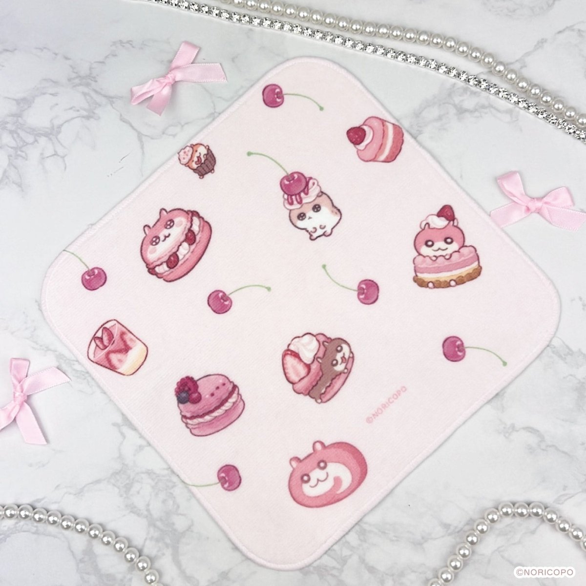 《クソハムちゃん×LAFARY》スイ~ツでちゅ!ハンドタオル - LAFARY ONLINE