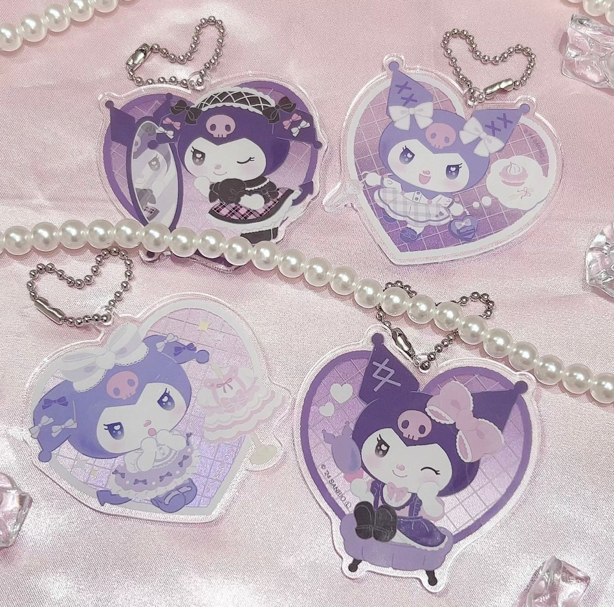 《LAFARYオリジナル》クロミおめかしクローゼット♡アクリルキーホルダー おめかし