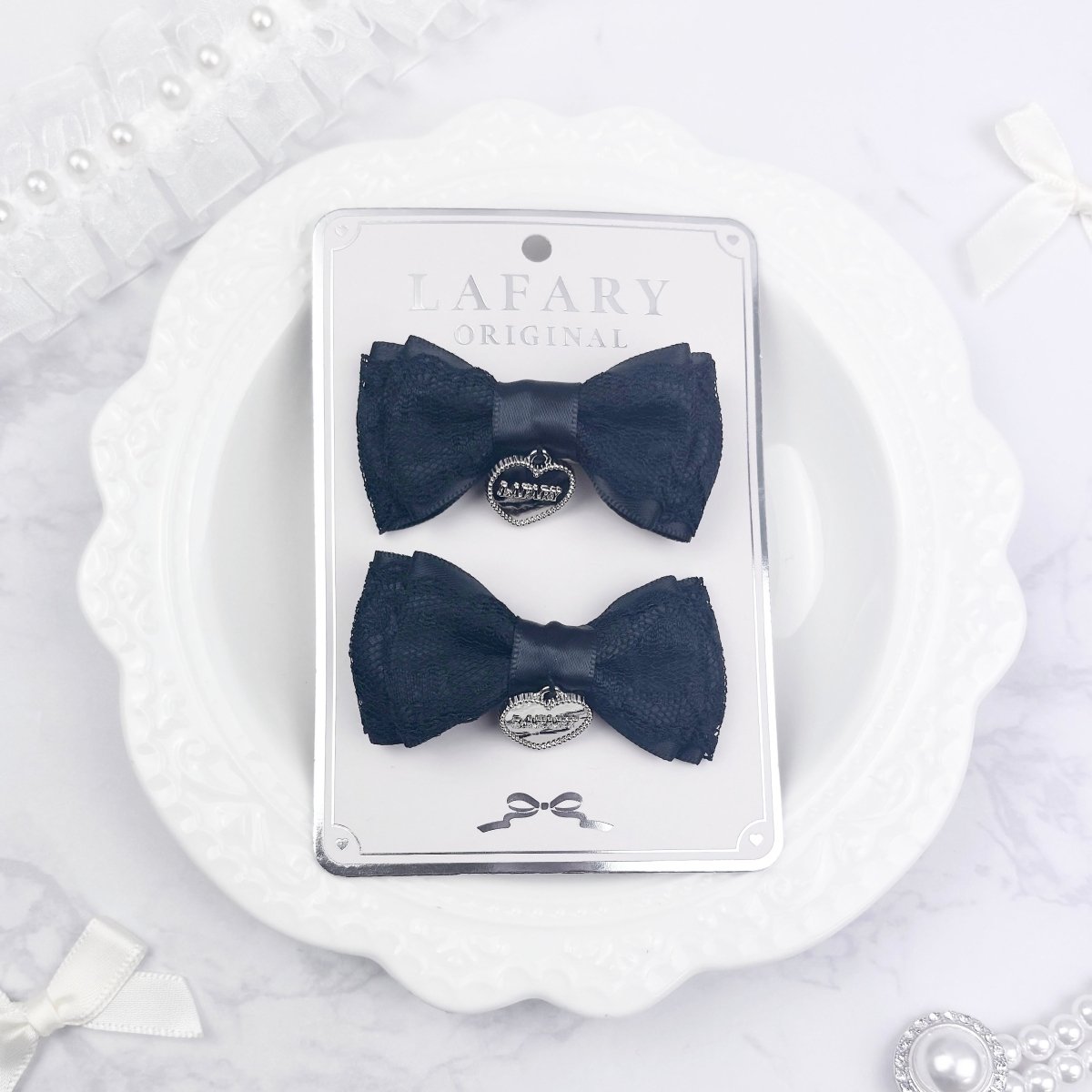 《LAFARYオリジナル》ハートレースリボン - LAFARY ONLINE