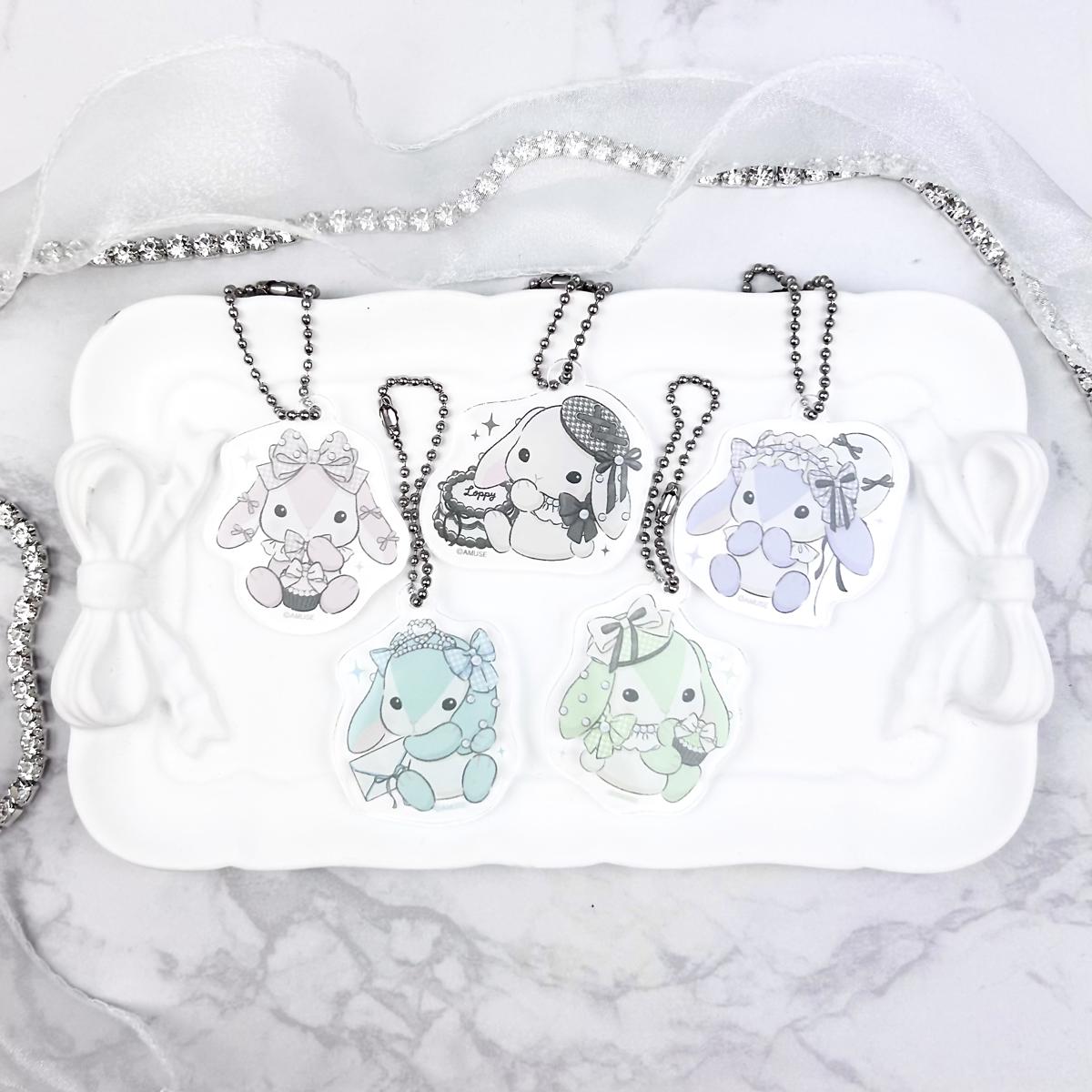 《ぽてうさろっぴー×LAFARY》ランダムアクリルキーホルダー - LAFARY ONLINE