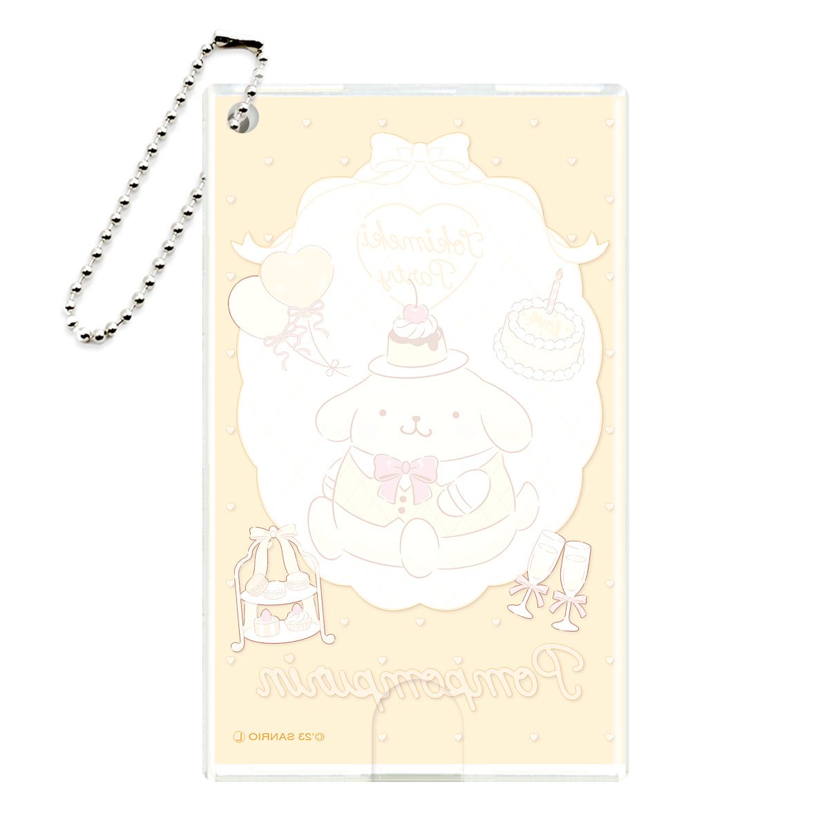 《Lafaryオリジナル》ときめきパーティーシリーズ♡クリアパスケース ポムポムプリン - LAFARY ONLINE