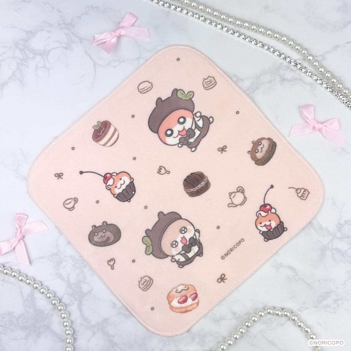 《クソハムちゃん×LAFARY》スイ~ツでちゅ!ハンドタオル - LAFARY ONLINE