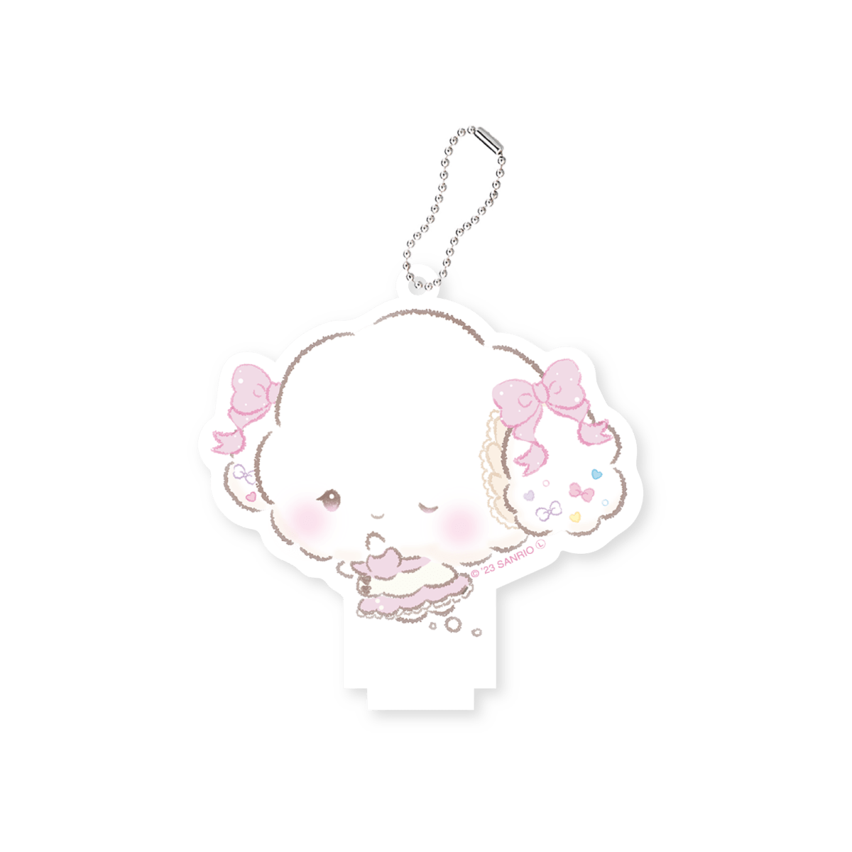 《Lafaryオリジナル》こぎみゅん♡おリボンだみゅんシリーズ♡脚つきアクリルキーホルダー おすましピンク - LAFARY ONLINE