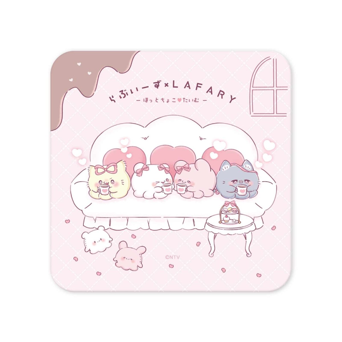 《らぶいーず×LAFARY》ほっとちょこ♡たいむ ハンドタオル - LAFARY ONLINE