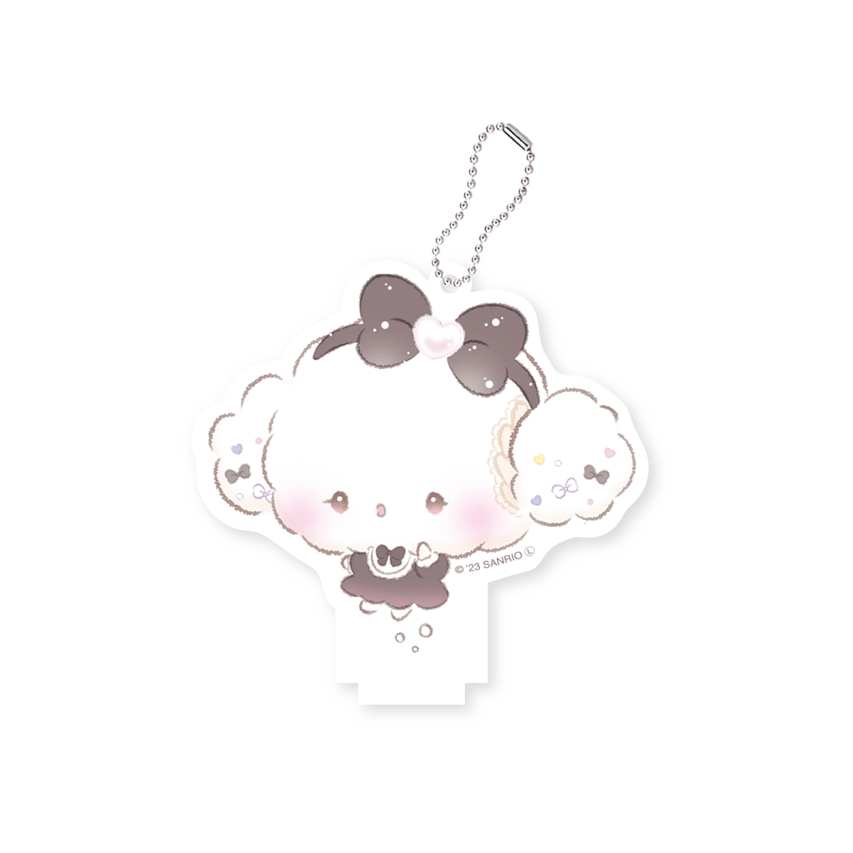 《Lafaryオリジナル》こぎみゅん♡おリボンだみゅんシリーズ♡脚つきアクリルキーホルダー おすましブラック - LAFARY ONLINE