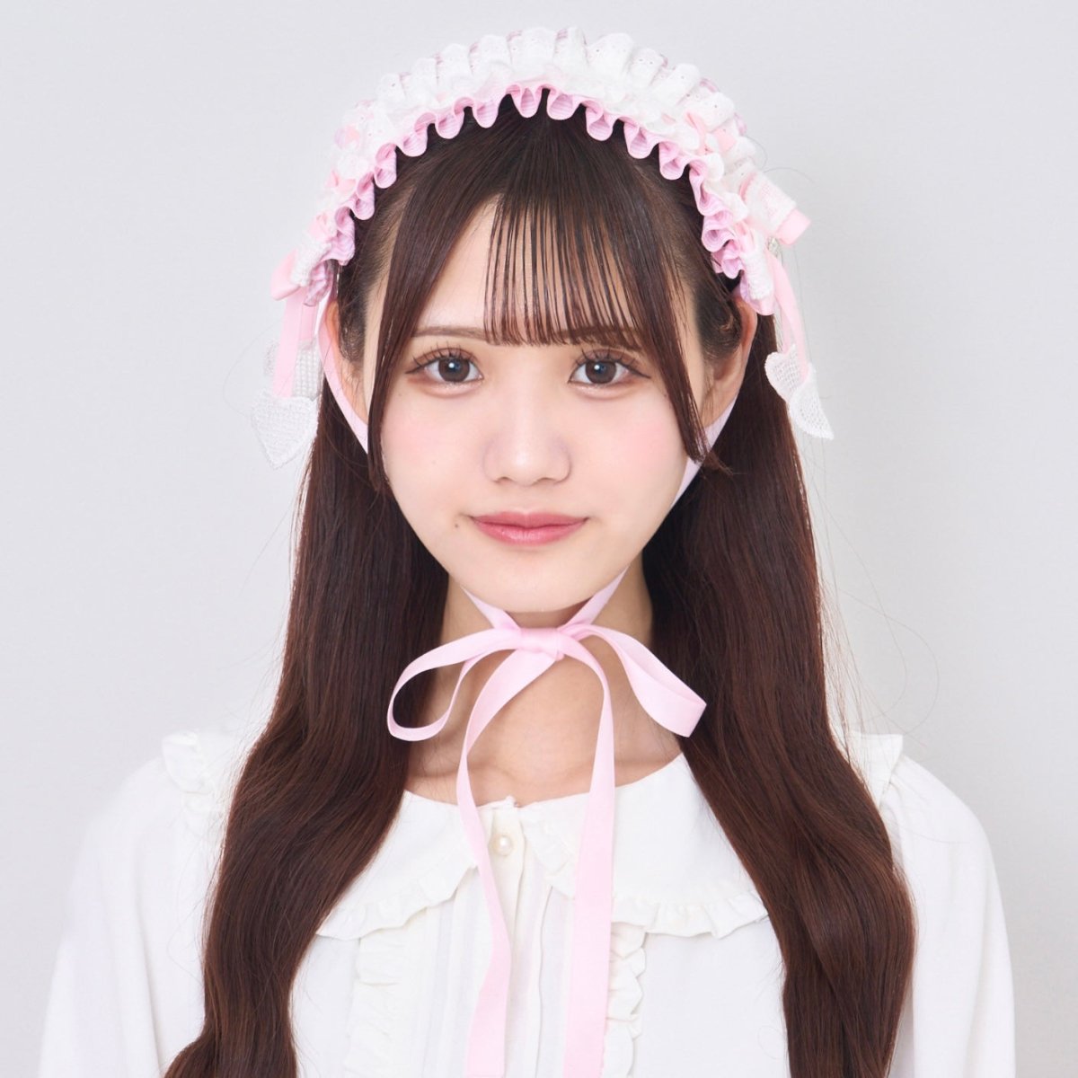 《LAFARYオリジナル》ギンガムチェックヘッドドレス - LAFARY ONLINE