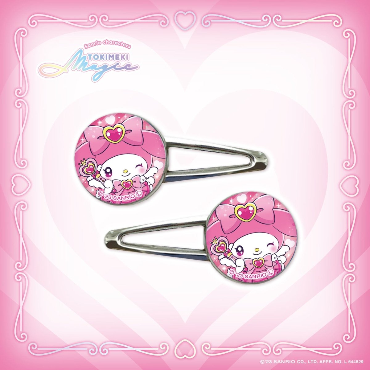 《LAFARYオリジナル》ときめき戦士♡ヘアクリップ マイメロディ
