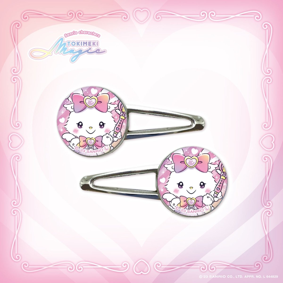 《LAFARYオリジナル》ときめき戦士♡ヘアクリップ ウィッシュミーメル