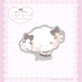 《Lafaryオリジナル》こぎみゅん♡おリボンだみゅんシリーズ♡ステッカー ほほえみブラック - LAFARY ONLINE