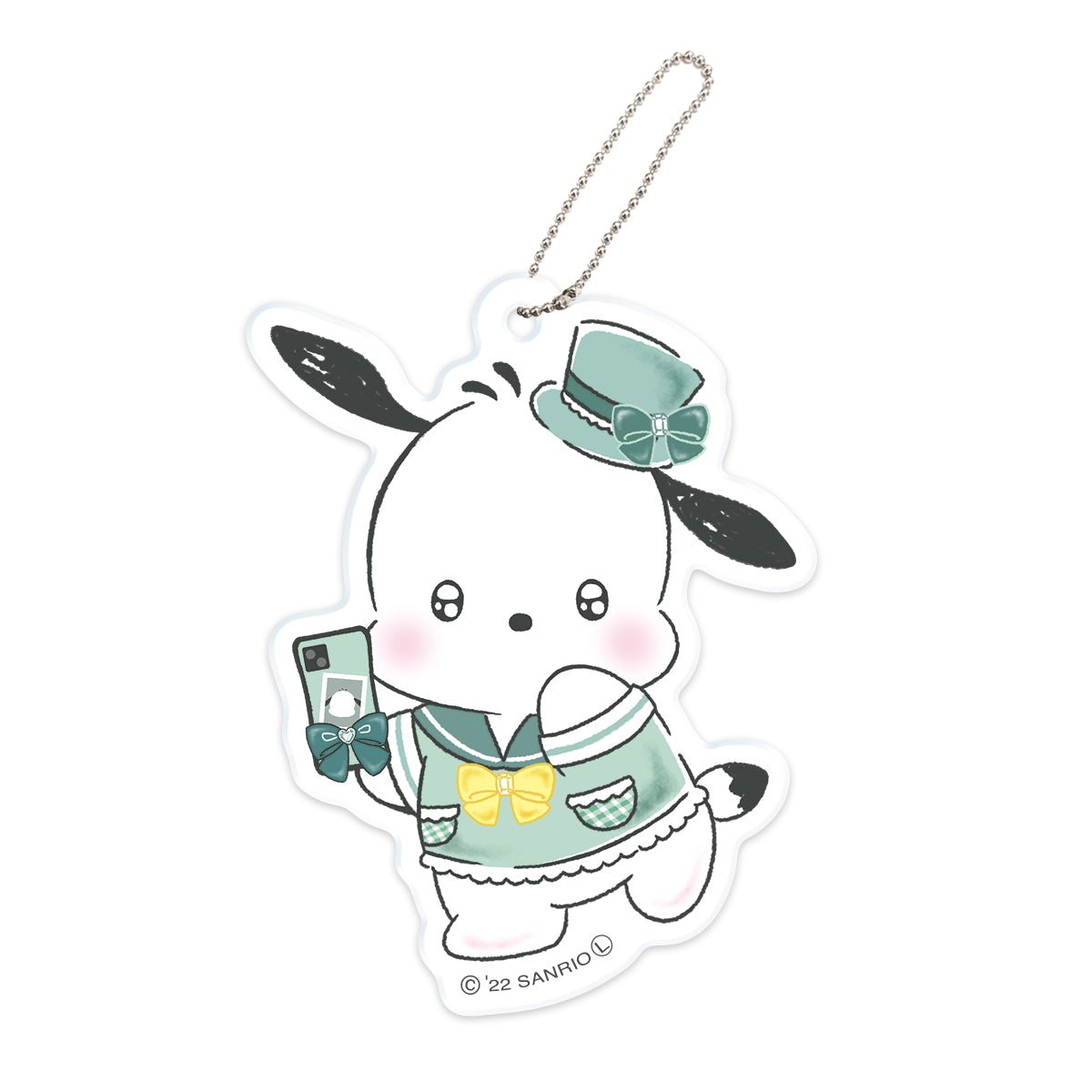 《Lafaryオリジナル》ぴえん学園シリーズ♡アクリルキーホルダー ポチャッコ