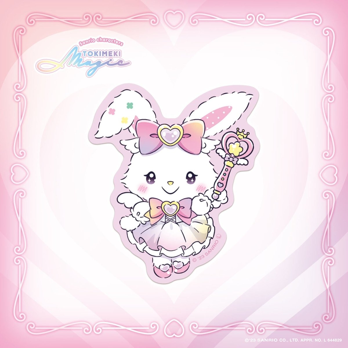 《LAFARYオリジナル》ときめき戦士♡ステッカー ウィッシュミーメル