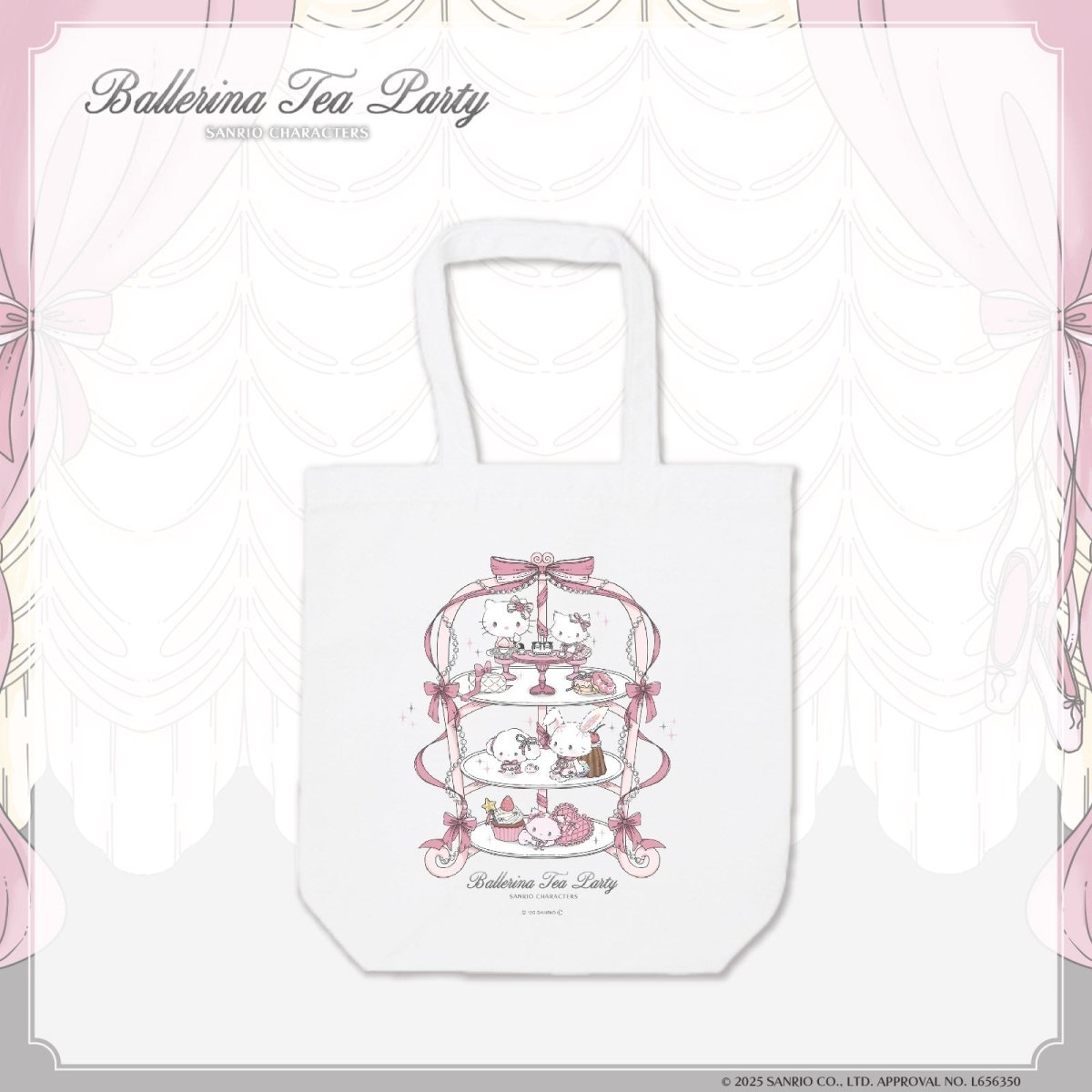 《LAFARYオリジナル》バレリーナティーパーティー♡トートバッグ - LAFARY ONLINE