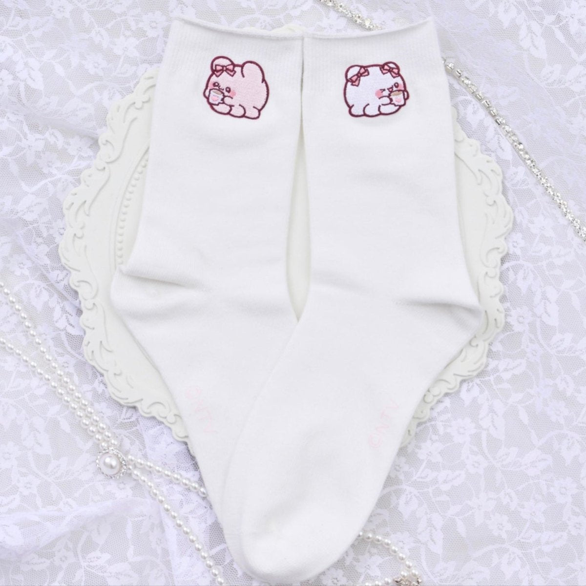 《らぶいーず×LAFARY》ほっとちょこ♡たいむ クルーソックス - LAFARY ONLINE