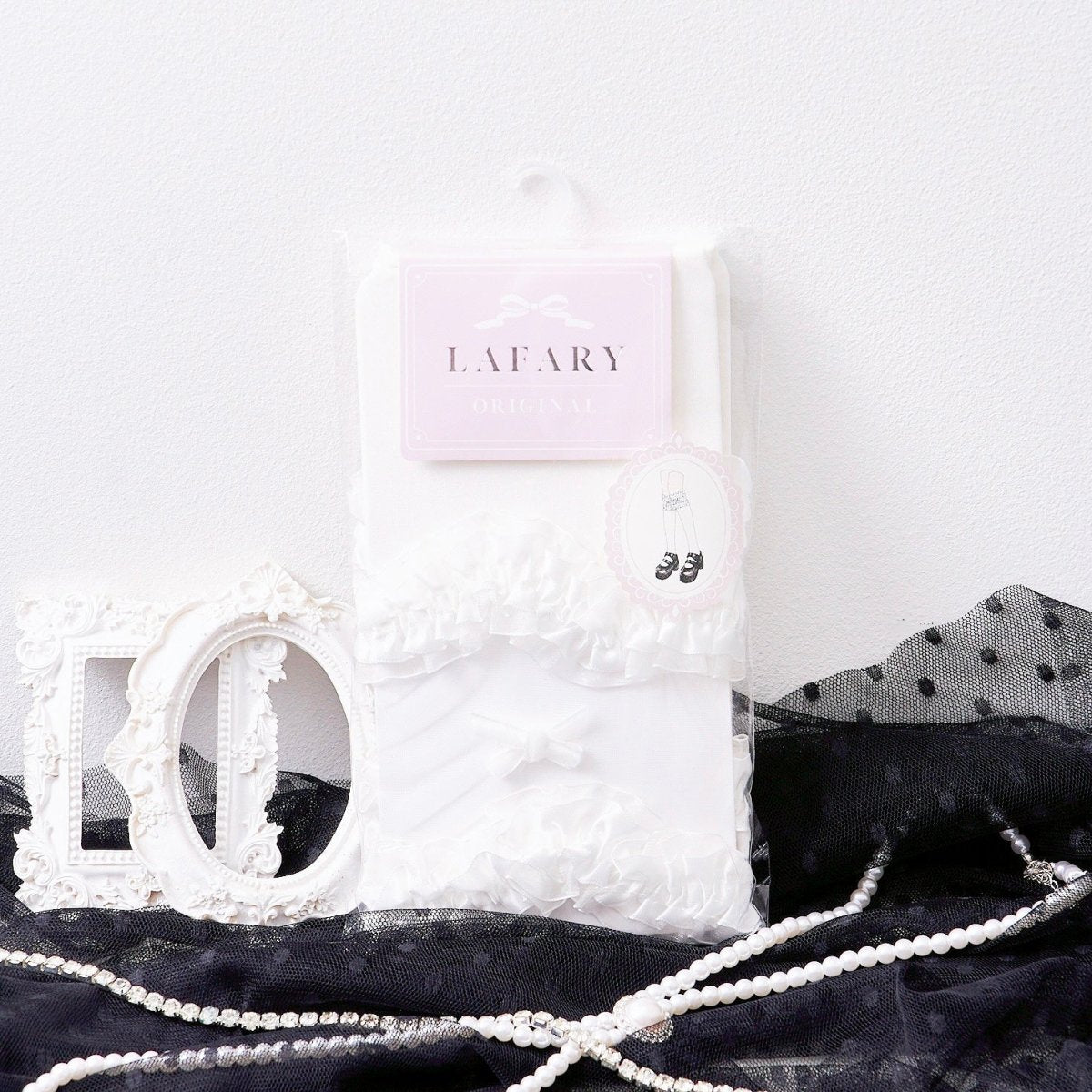 《LAFARYオリジナル》シースルーリボンソックス - LAFARY ONLINE