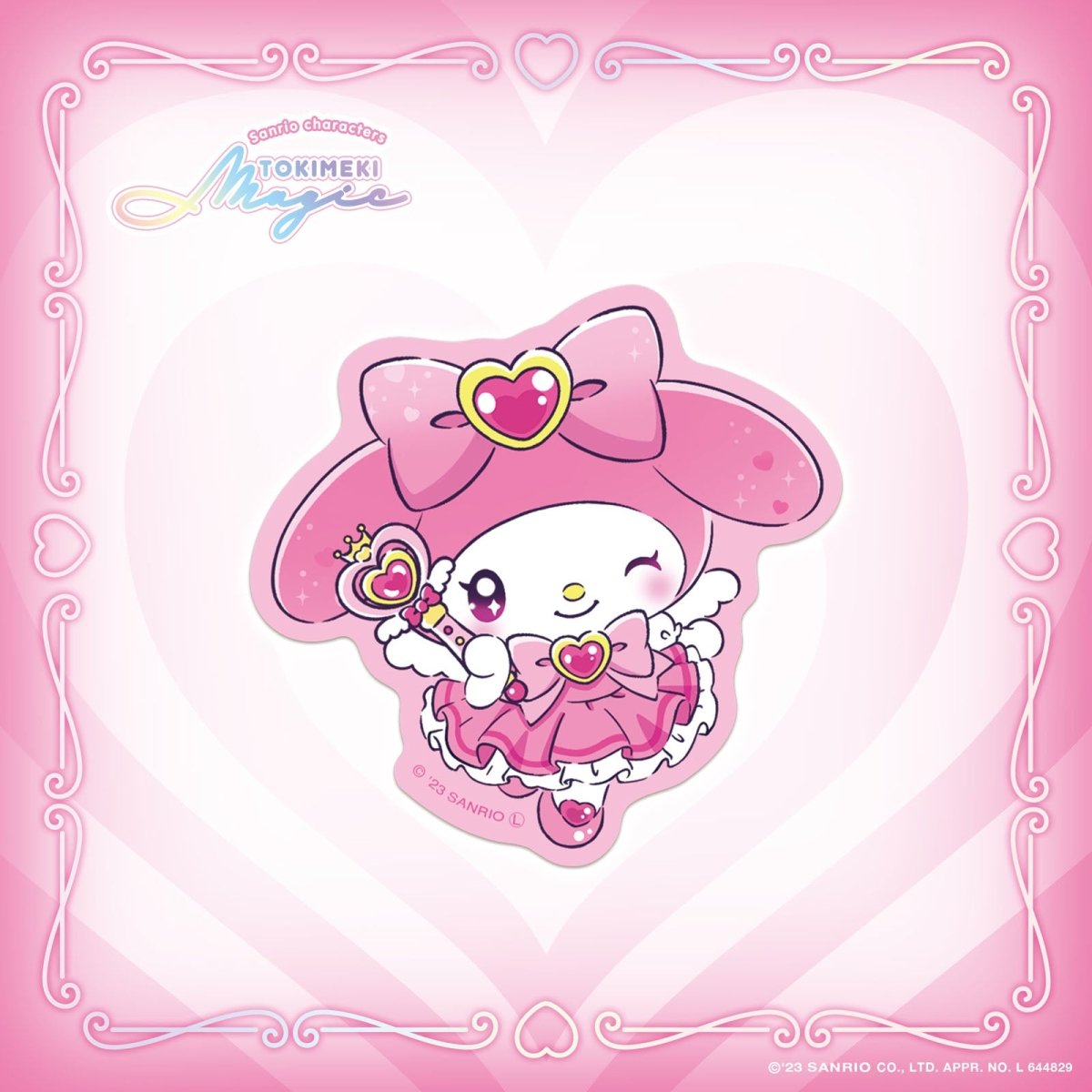 《LAFARYオリジナル》ときめき戦士♡ステッカー マイメロディ