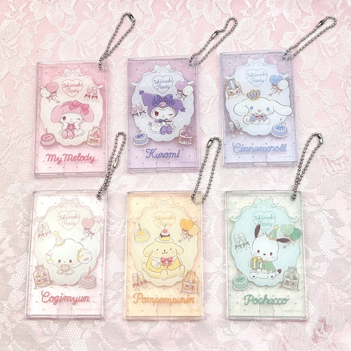 《Lafaryオリジナル》ときめきパーティーシリーズ♡クリアパスケース ポムポムプリン - LAFARY ONLINE