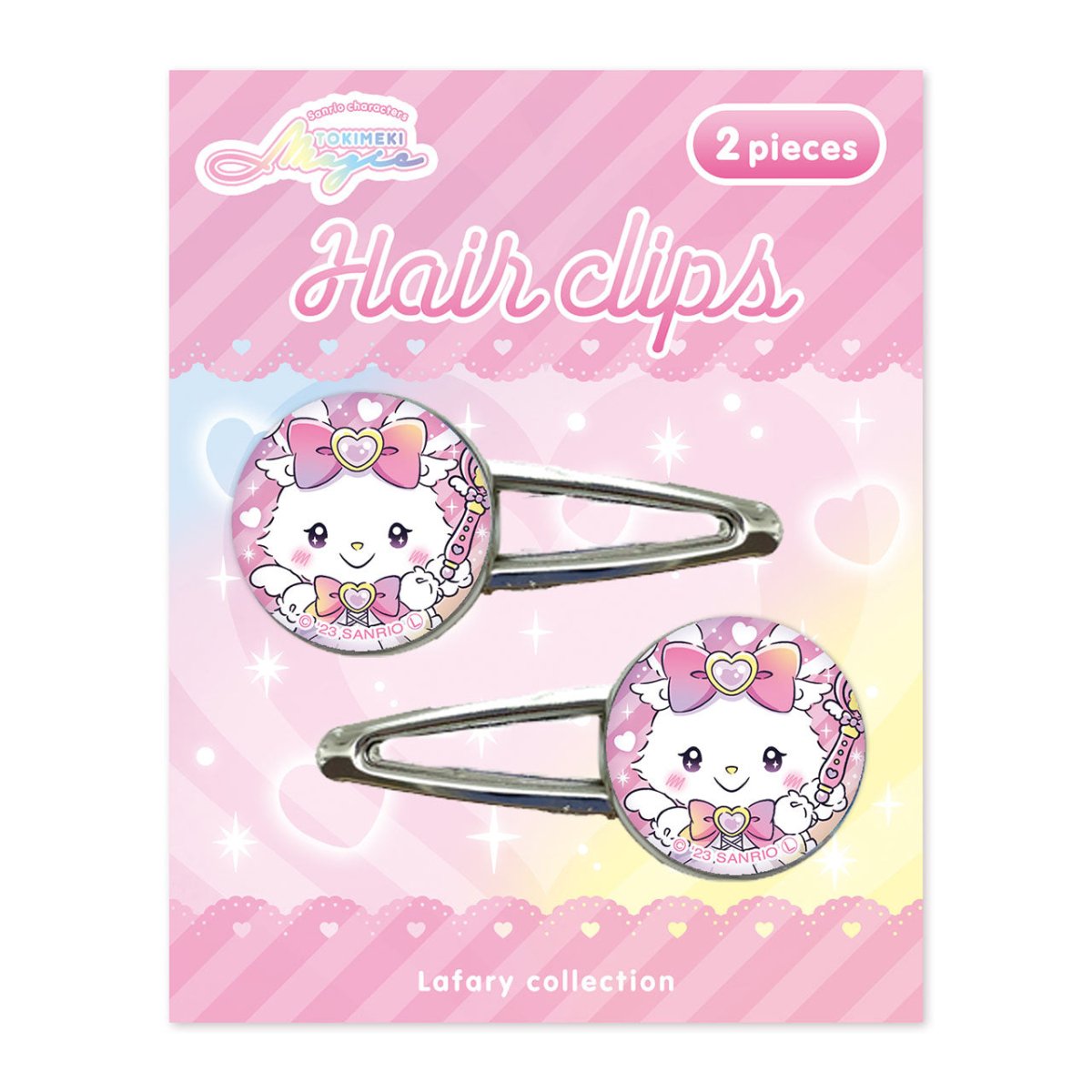 《LAFARYオリジナル》ときめき戦士♡ヘアクリップ ウィッシュミーメル