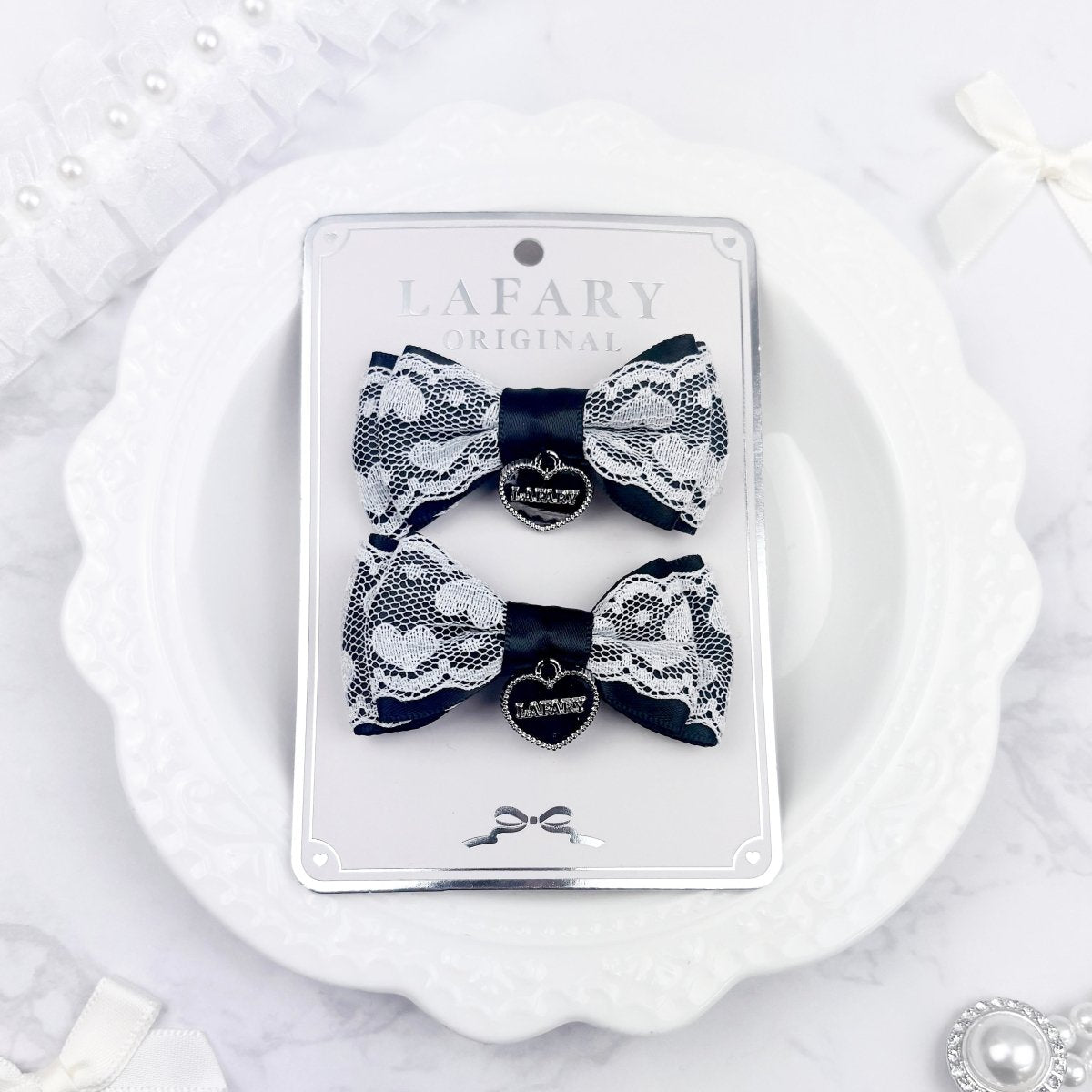 《LAFARYオリジナル》ハートレースリボン - LAFARY ONLINE