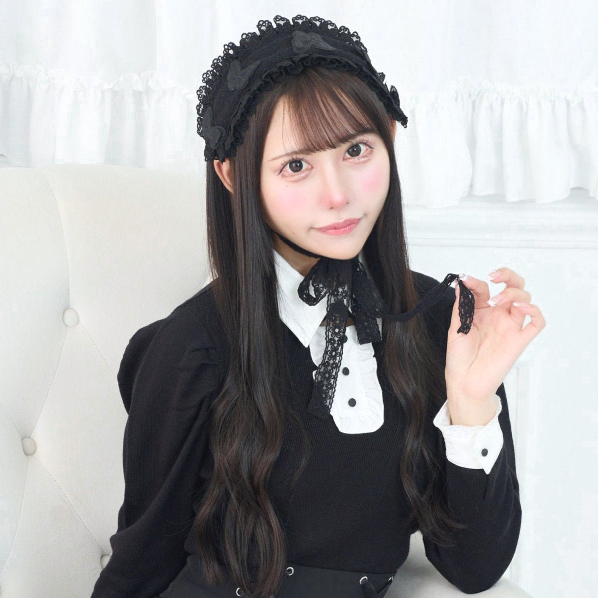 《LAFARYオリジナル》レースチュールヘッドドレス - LAFARY ONLINE