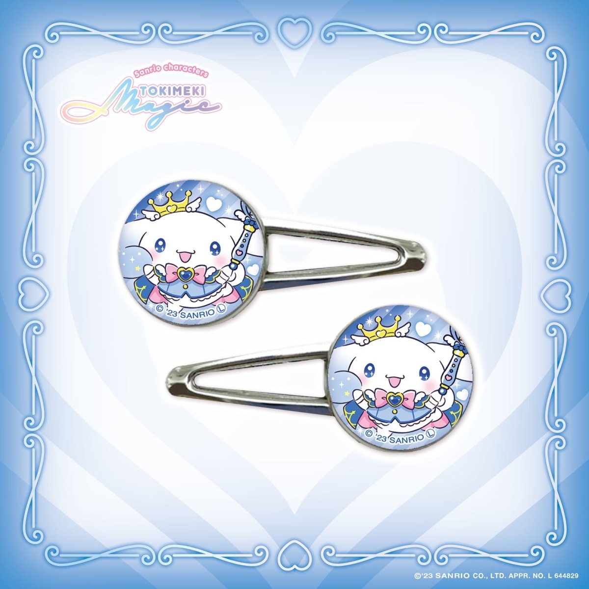 《LAFARYオリジナル》ときめき戦士♡ヘアクリップ シナモロール