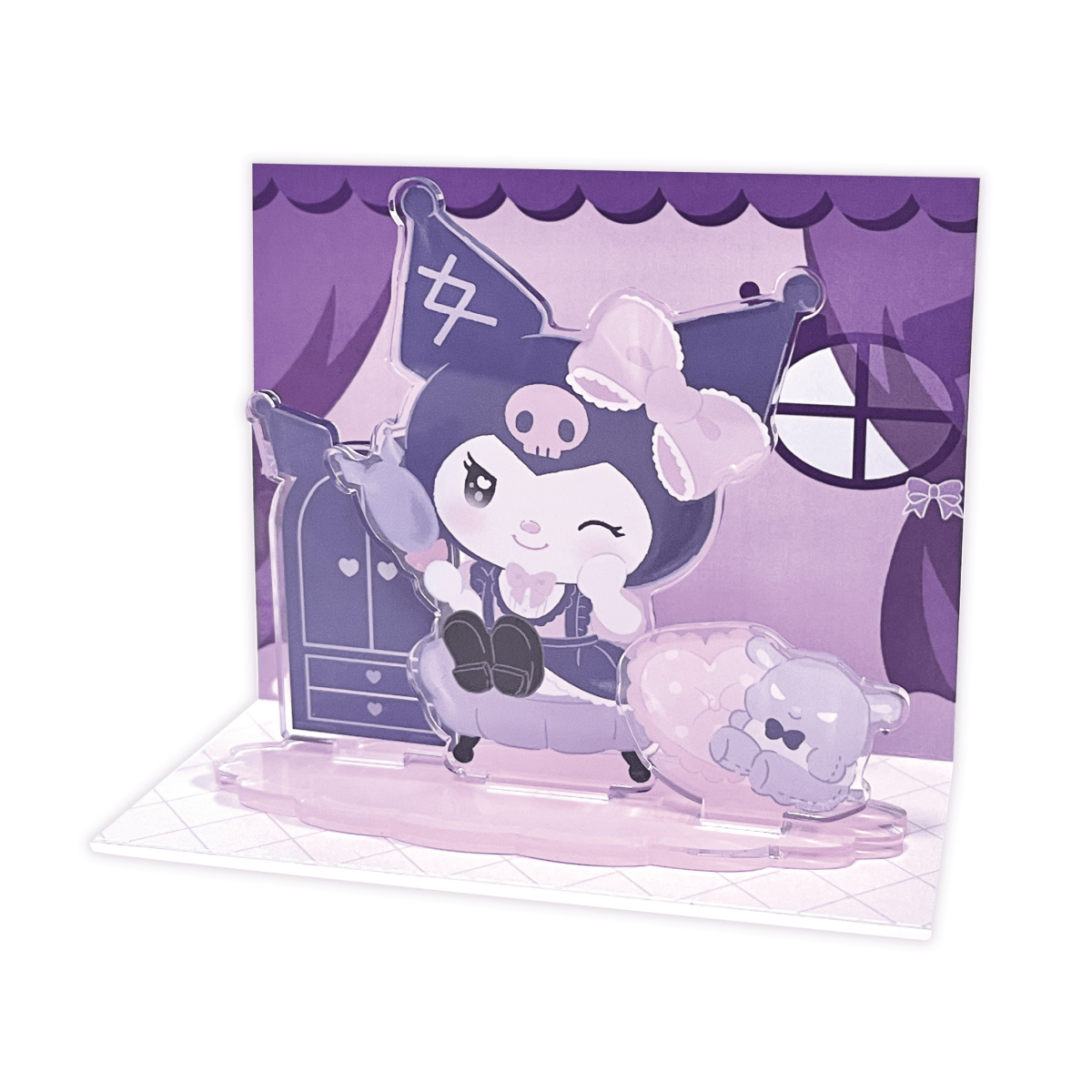 《LAFARYオリジナル》クロミおめかしクローゼット♡ジオラマアクリルスタンド おめかし