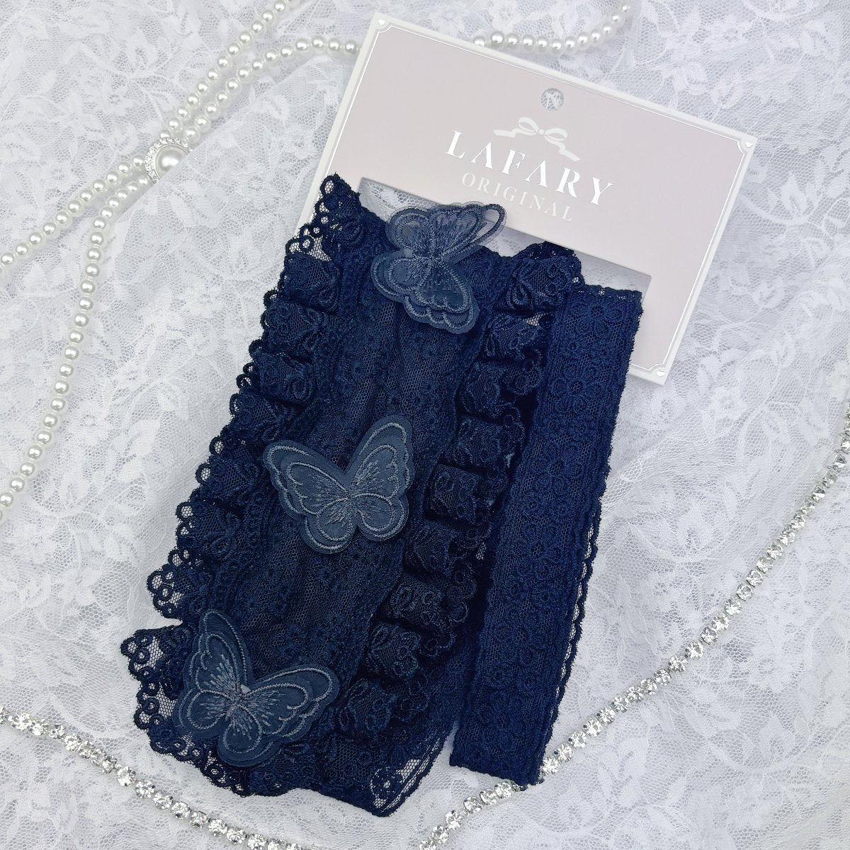 《LAFARYオリジナル》レースチュールヘッドドレス - LAFARY ONLINE