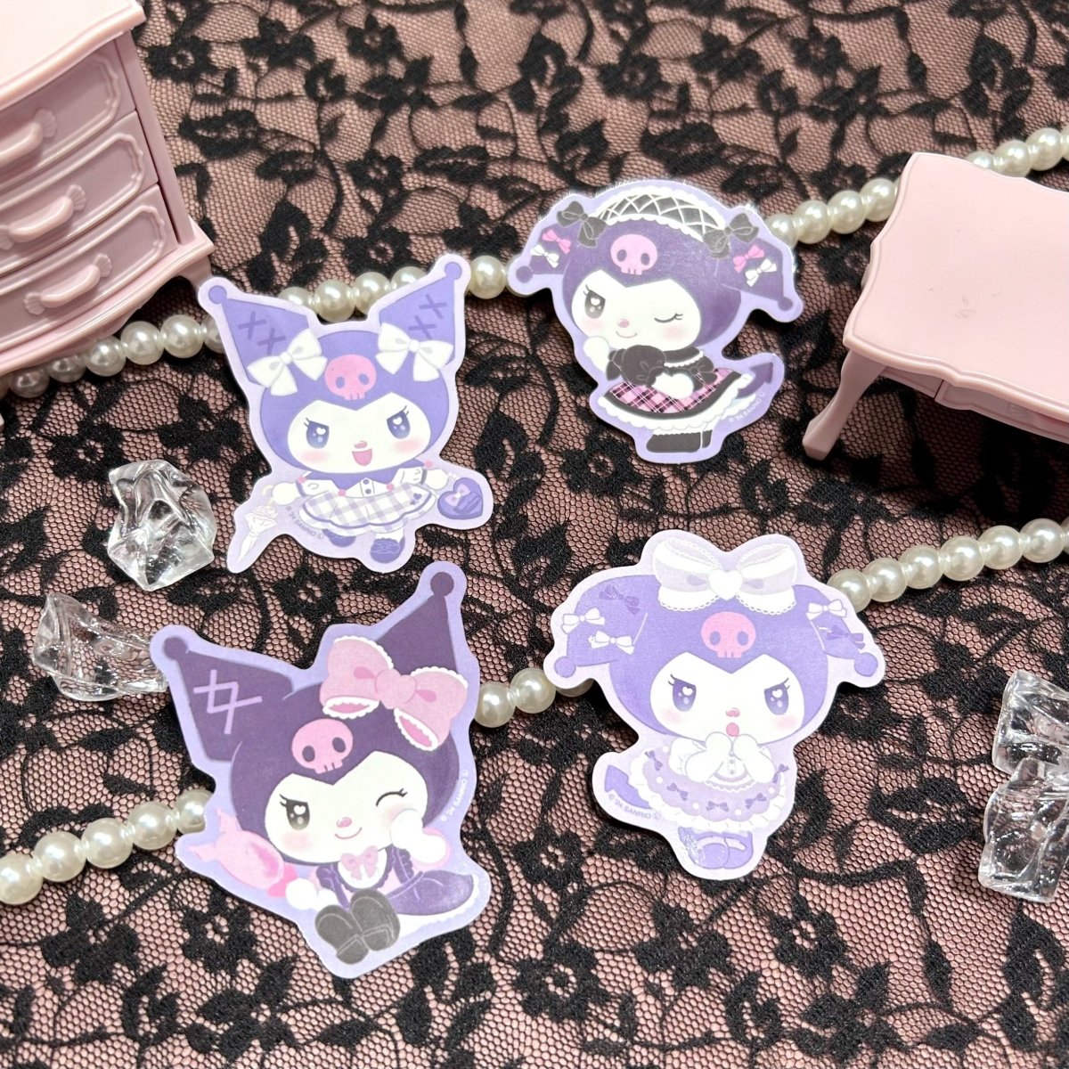 《LAFARYオリジナル》クロミおめかしクローゼット♡ステッカー おでかけ