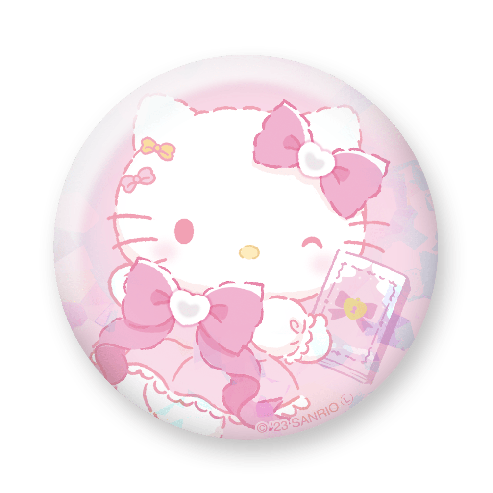 《Lafaryオリジナル》ファンタジーストーリーシリーズ♡缶バッジ ハローキティ