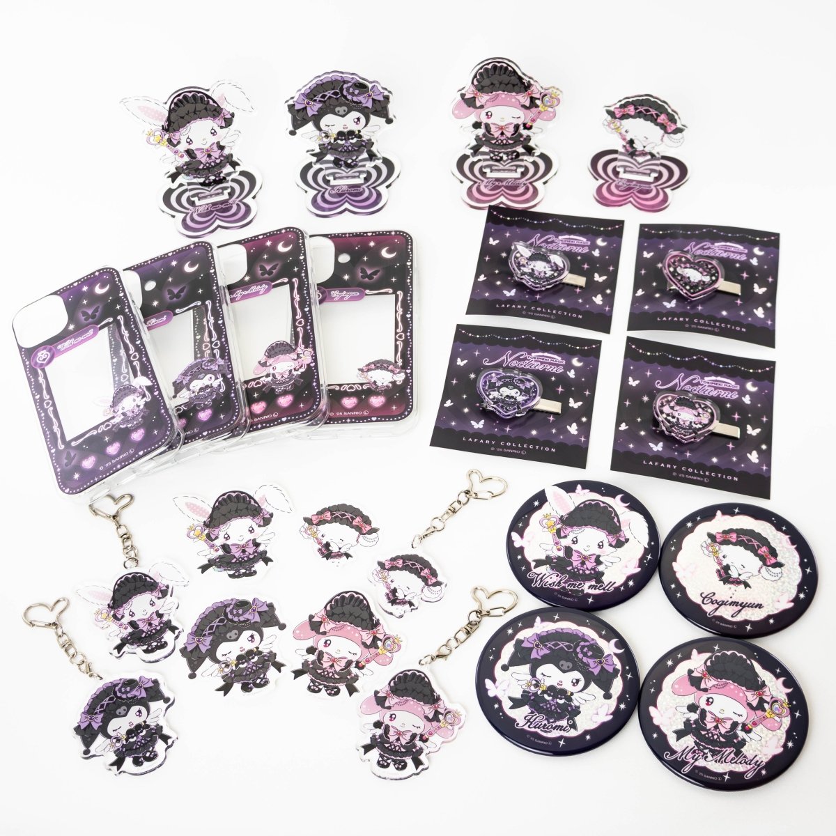 《LAFARYオリジナル》ときめき戦士 - Nocturne - アクリルクリップ ウィッシュミーメル - LAFARY ONLINE