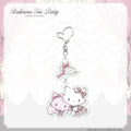 《LAFARYオリジナル》バレリーナティーパーティー♡2連アクリルキーホルダー チャーミーキティ&ハニーキュート - LAFARY ONLINE