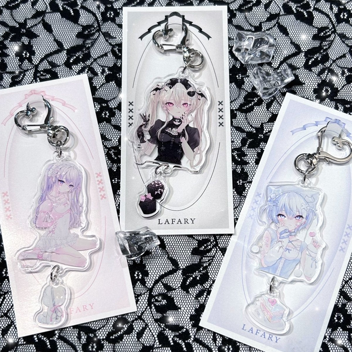 《LAFARY×ビビちゃん第3弾》2連アクリルキーホルダー - LAFARY ONLINE