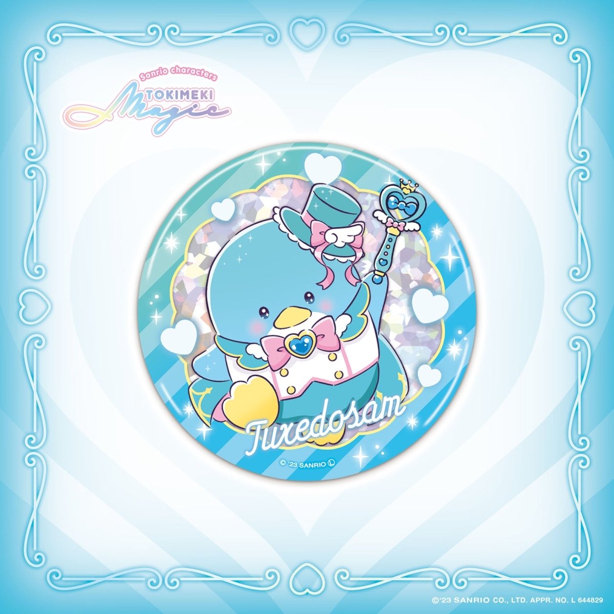 《LAFARYオリジナル》ときめき戦士♡BIG缶バッジ タキシードサム