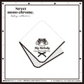 《LAFARYオリジナル》SWEET♡MONOCHROMEシリーズ3 刺繍リボンハンカチ マイメロディ - LAFARY ONLINE
