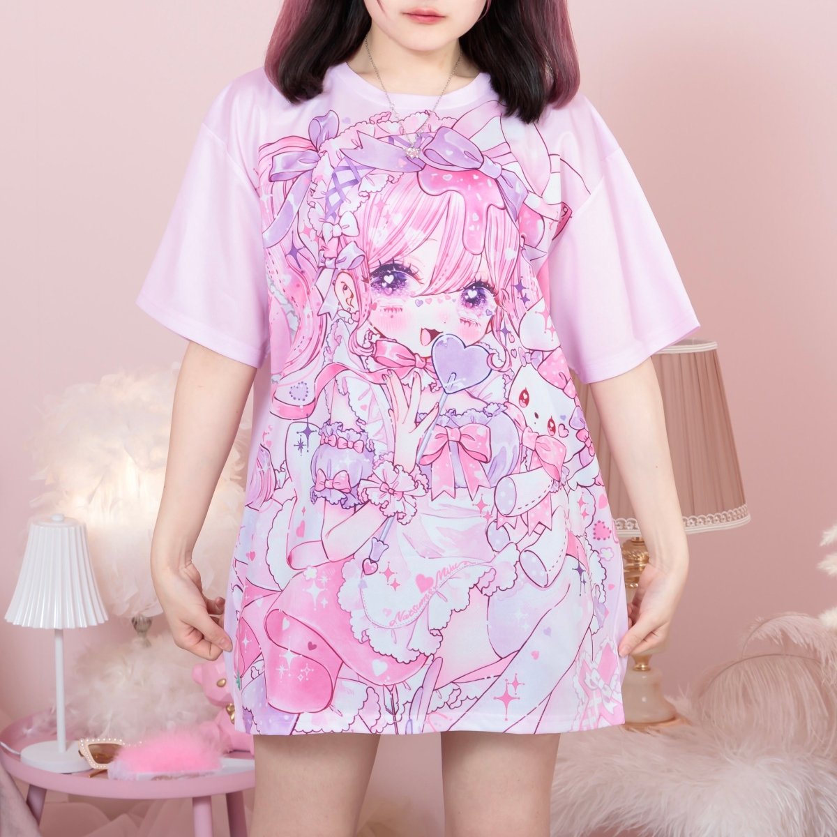 《なつめみく×LAFARY》フルグラフィックTシャツ - LAFARY ONLINE