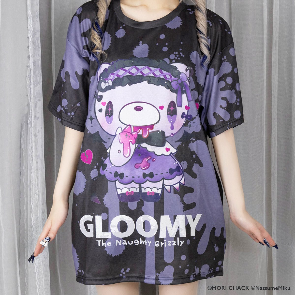 《グルーミー&汎用うさぎ×LAFARY》フルグラフィックTシャツ - LAFARY ONLINE