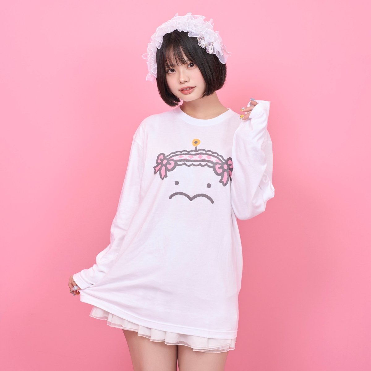 《ぷりぷりうちゅうじん×LAFARY》ロングスリーブTシャツ - LAFARY ONLINE