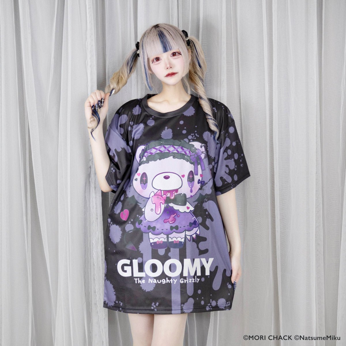 《グルーミー&汎用うさぎ×LAFARY》フルグラフィックTシャツ - LAFARY ONLINE