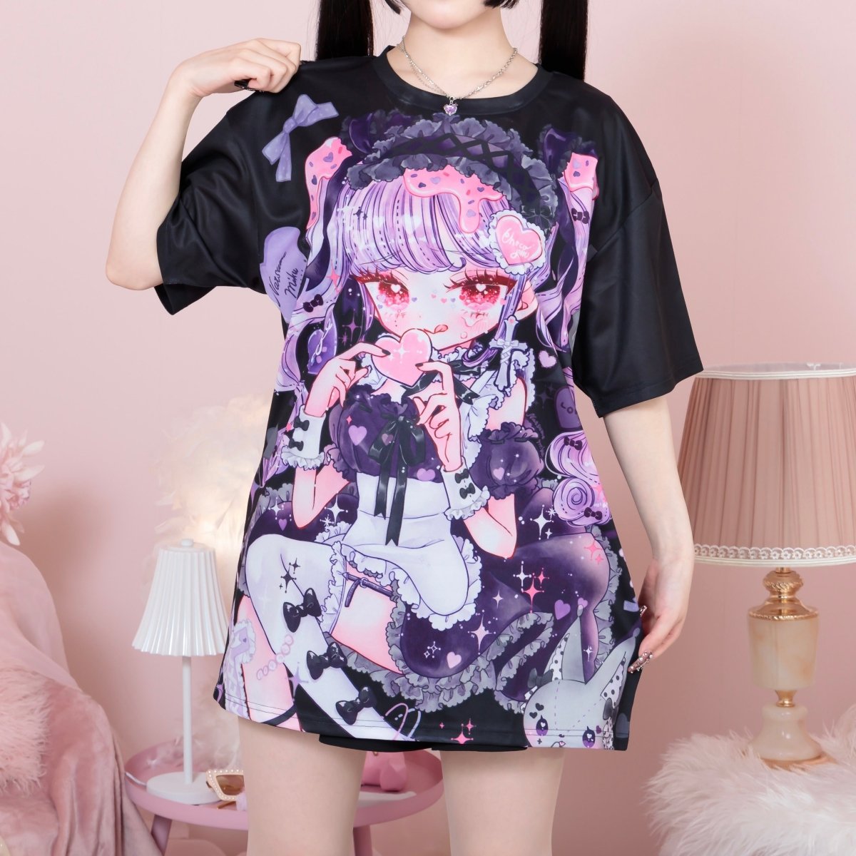 《なつめみく×LAFARY》フルグラフィックTシャツ - LAFARY ONLINE