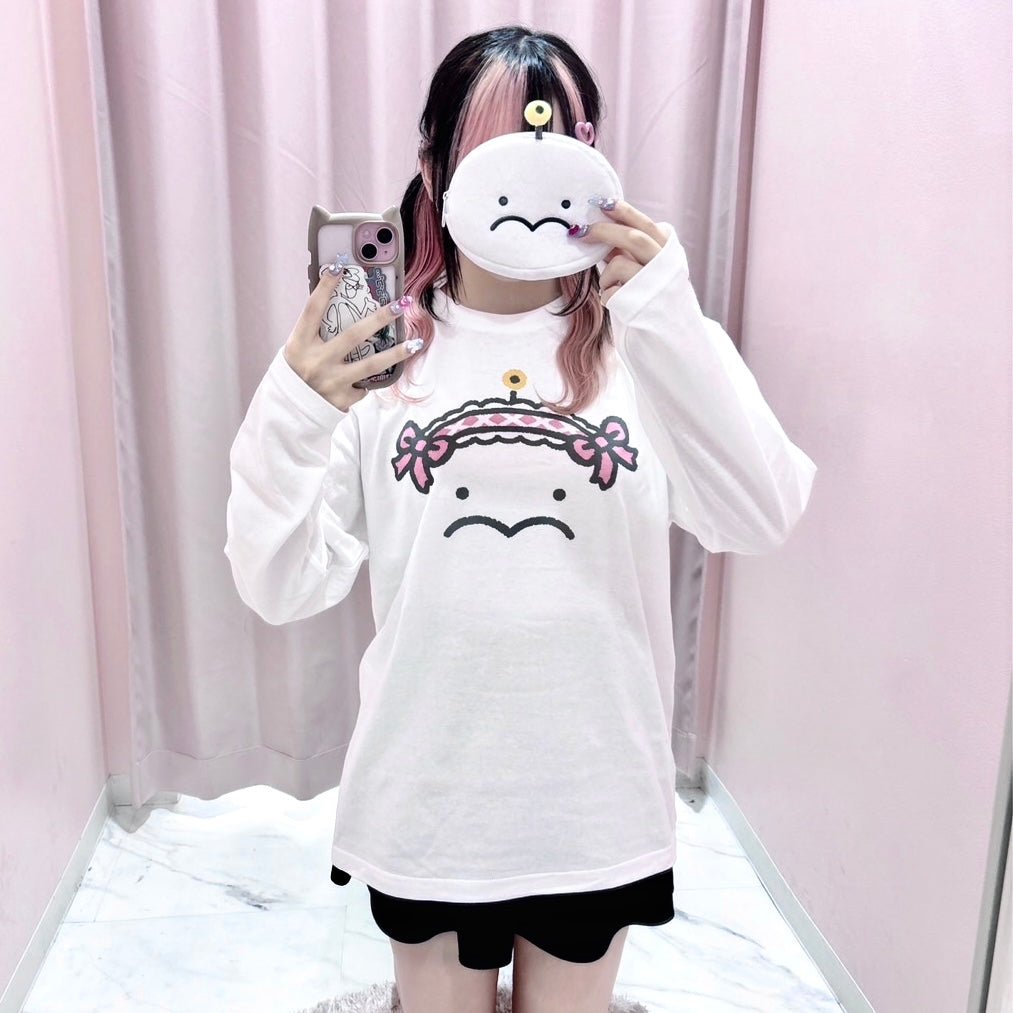 《ぷりぷりうちゅうじん×LAFARY》ロングスリーブTシャツ - LAFARY ONLINE