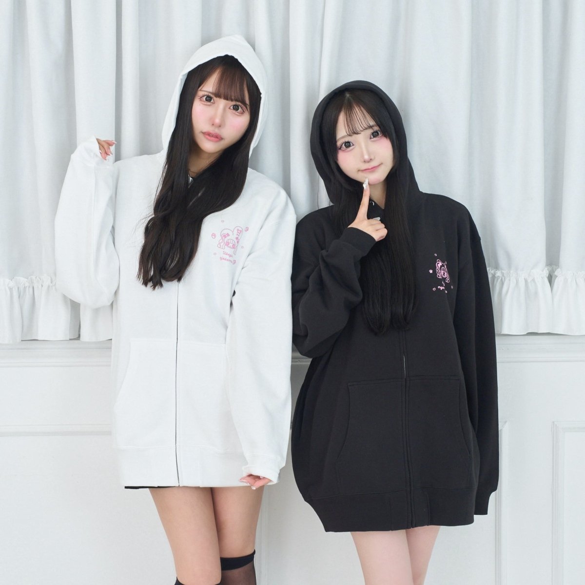 《mineco×LAFARY》フード付きBIGパーカー - LAFARY ONLINE