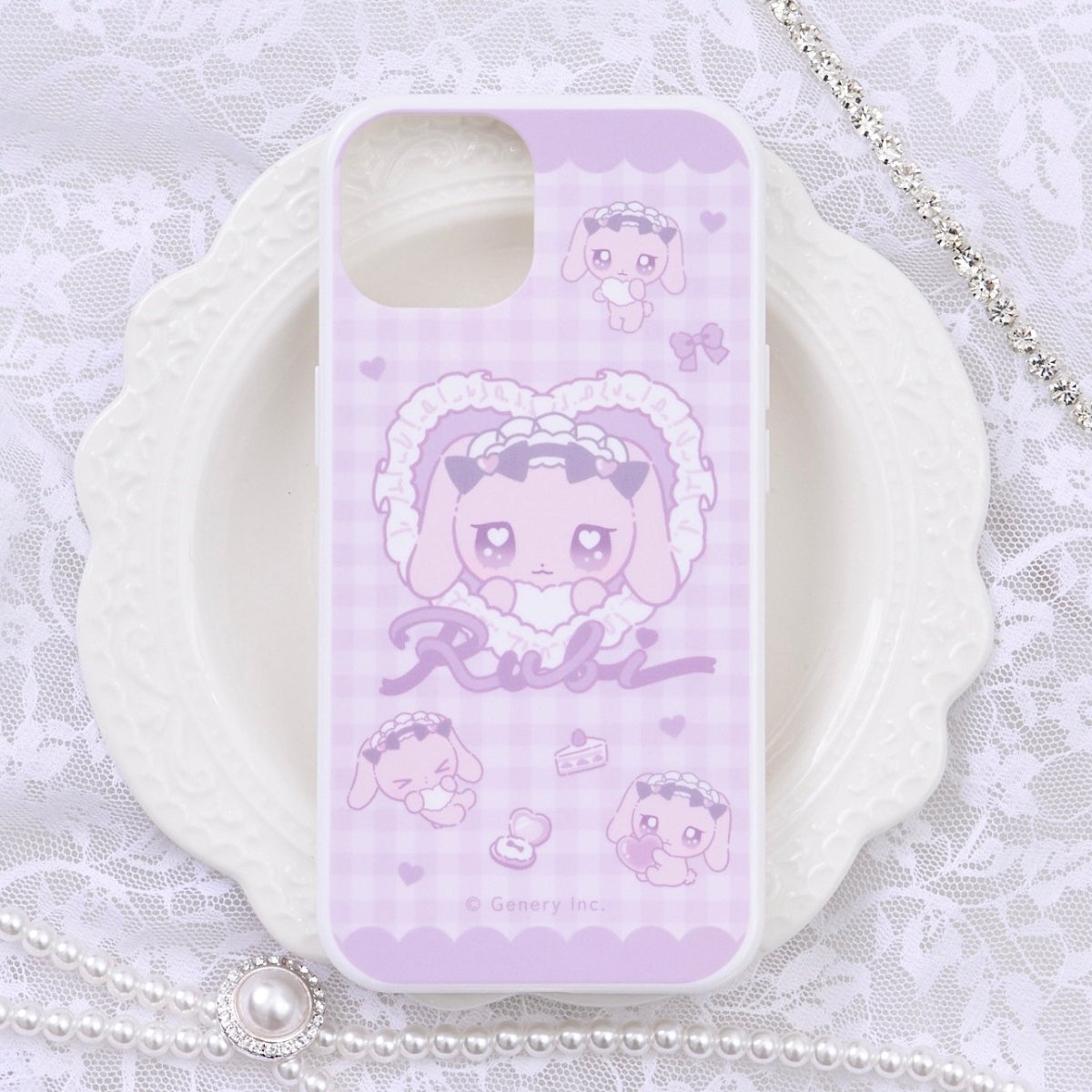 《ラヴちゃん》ルビちゃん きゅるるんフリル スマホケース - LAFARY ONLINE
