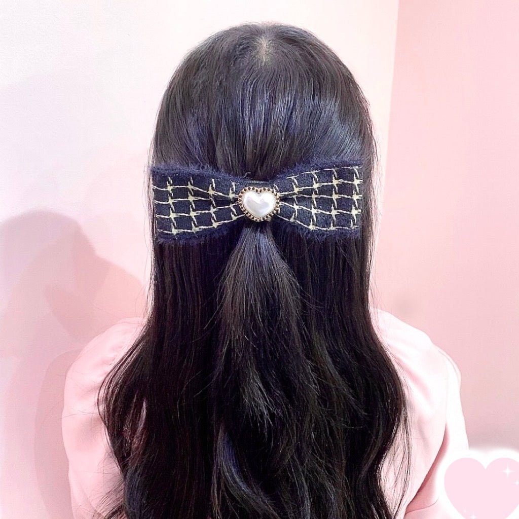 ツイードリボンヘアクリップ - LAFARY ONLINE