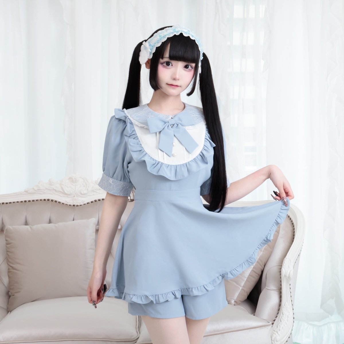 ヨークレースカラーセットアップ - LAFARY ONLINE