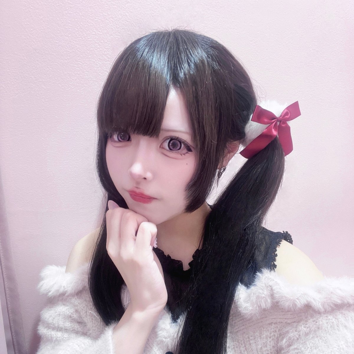 ふわふわボアリボンヘアゴム - LAFARY ONLINE