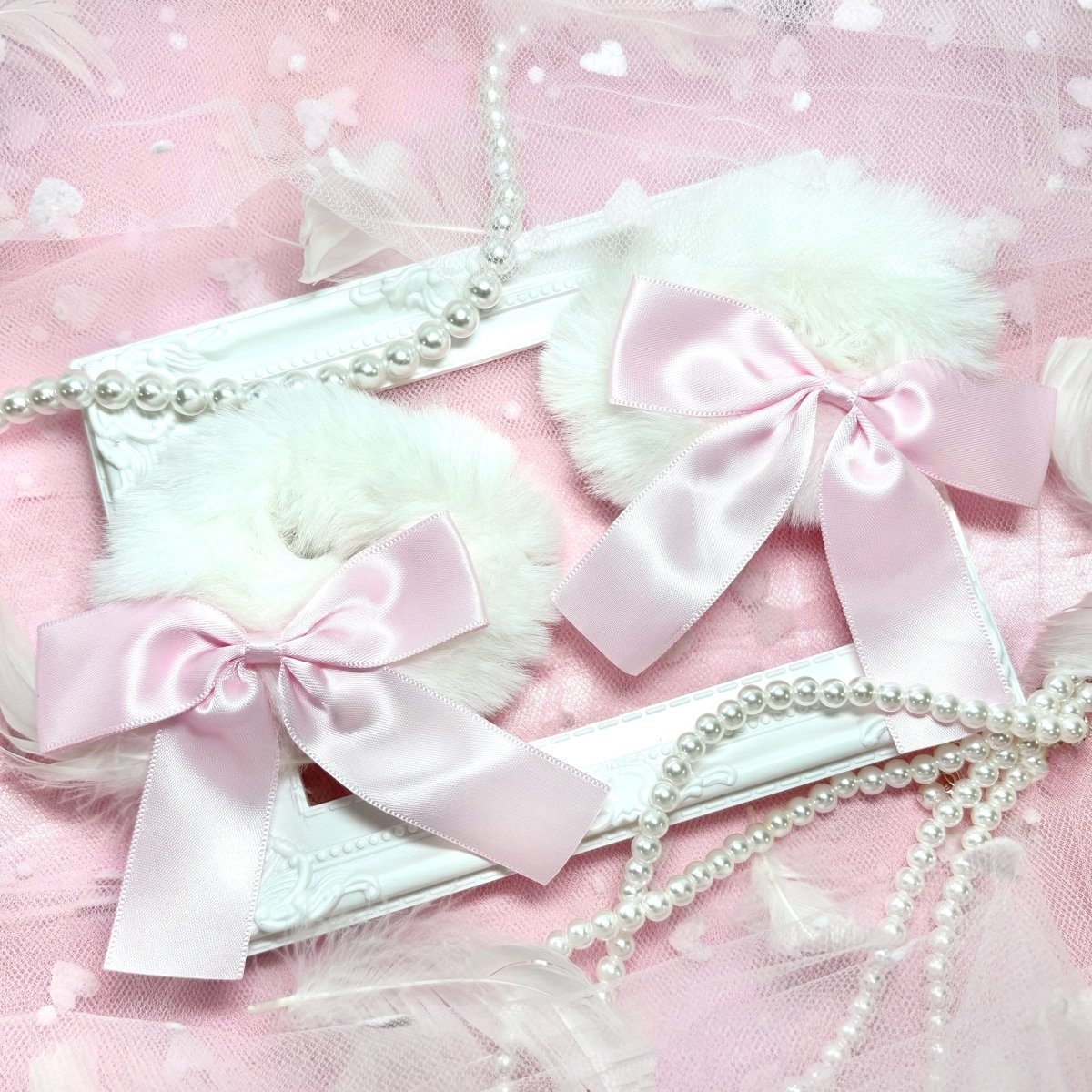 ふわふわボアリボンヘアゴム - LAFARY ONLINE